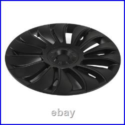 (Matte Black)Wheel Hub Cap Accurate Opening Weatherproof Scratch Protection Rim