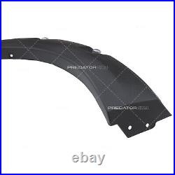 Matte Black Wide Wheel Arch Kit For Nissan Navara D23 Np300 14-21 Adblue