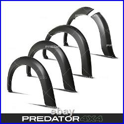 Matte Black Wide Wheel Arches Fender Flare Kit For Nissan Navara D23 Np300 15-20