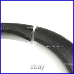 Matte Black Wide Wheel Arches Fender Flare Kit For Nissan Navara D23 Np300 15-20