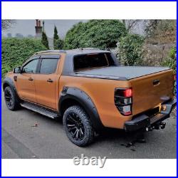Matte Black Wide Wheel Arches Fender Flares Body Kit For Ford Ranger T8 2019-22
