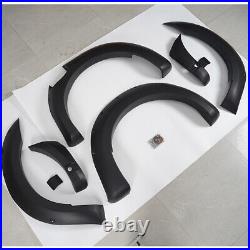 Matte Black Wide Wheel Arches Fender Flares Body Kit For Ford Ranger T8 2019-22