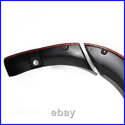 Matte Black Wide Wheel Arches Fender Flares Body Kit For Ford Ranger T8 2019-22