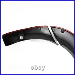 Matte Black Wide Wheel Arches Fender Flares Body Kit For Ford Ranger T8 2019-22