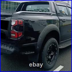 Matte Black Wide Wheel Arches Fender Flares Body Kit For Ford Ranger T9 2023-24