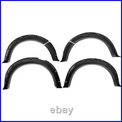 Matte Black Wide Wheel Arches Fender Flares Body Kit For Ford Ranger T9 2023-24