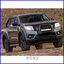 Matte Black Wide Wheel Arches Fender Flares For Nissan Navara D23 Np300 2014-20
