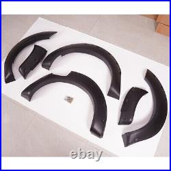 Matte Black Wide Wheel Arches Fender Flares For Nissan Navara D23 Np300 2014-20