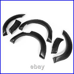 Matte Black Wide Wheel Arches Fender Flares For Nissan Navara D23 Np300 2014-20