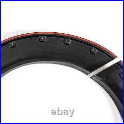 Matte Black Wide Wheel Arches Fender Flares For Nissan Navara D23 Np300 2014-20