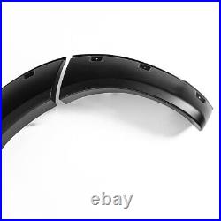 Matte Black Wide Wheel Arches Fender Flares For Nissan Navara D23 Np300 2014-20