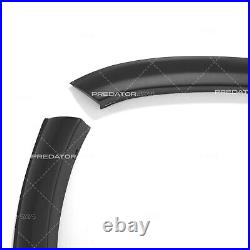 Matte Black Wide Wheel Arches Fender Flares For Toyota Hilux Mk8 15-20