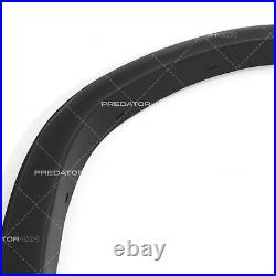Matte Black Wide Wheel Arches Fender Flares For Toyota Hilux Mk8 15-20