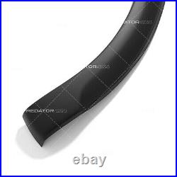 Matte Black Wide Wheel Arches Fender Flares For Toyota Hilux Mk8 15-20