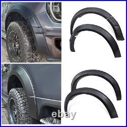 Matte Black Wide Wheel Arches Fender Flares Kit For Ford Ranger 2023+ Double Cab