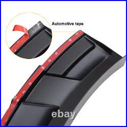 Matte Black Wide Wheel Arches Fender Flares Kit For Ford Ranger 2023+ Double Cab