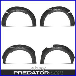 Matte Black Wide Wheel Arches Fender Flares Kit For Ford Ranger T9 XL Xlt 2023+
