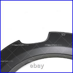 Matte Black Wide Wheel Arches Fender Flares Kit For Ford Ranger T9 XL Xlt 2023+