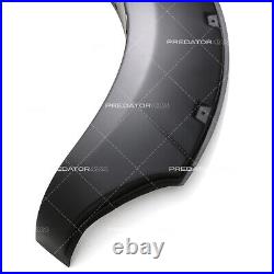 Matte Black Wide Wheel Arches Fender Flares Kit For Ford Ranger T9 XL Xlt 2023+