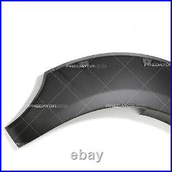 Matte Black Wide Wheel Arches Fender Flares Kit For Ford Ranger T9 XL Xlt 2023+
