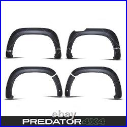 Matte Black Wide Wheel Arches Oem Style Fender Flares For Vw Amarok Mk2 2023+