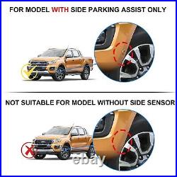 Matte Black Wide Wheel Arches Sensor Holes for Ford Ranger 2019-2022 Accessories