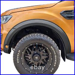 Matte Black Wide Wheel Arches Sensor Holes for Ford Ranger 2019-2022 Accessories