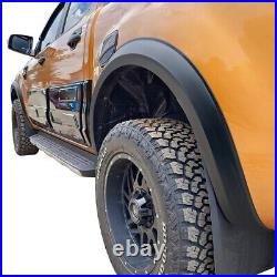 Matte Black Wide Wheel Arches Sensor Holes for Ford Ranger 2019-2022 Accessories