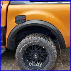 Matte Black Wide Wheel Arches Sensor Holes for Ford Ranger 2019-2022 Accessories