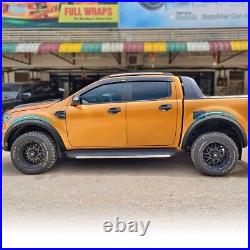Matte Black Wide Wheel Arches Sensor Holes for Ford Ranger 2019-2022 Accessories