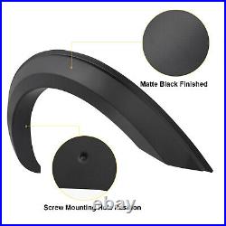Matte Black Wide Wheel Arches Sensor Holes for Ford Ranger 2019-2022 Accessories