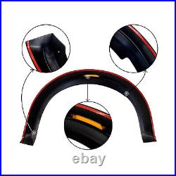 Matte Black for Ford Ford Ranger 2015-2022 Wildtrak Raptor Wide Wheel Arches Kit
