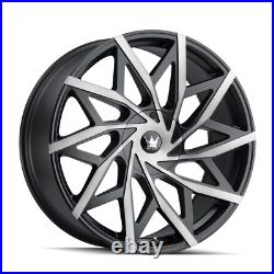 Mazzi Big Easy Wheel 372 Matte Black Dark Tint 20X8.5 5-112 35mm 74.1mm