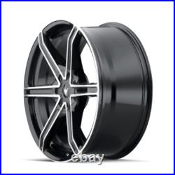 Mazzi Stilts Wheel 371 Matte Black 20X8.5 5-112 35mm 74.1mm
