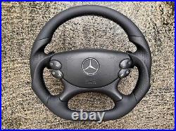 Mercedes Amg W211 W463 W219 W209 Sl R230 Class Paddle Flat Bottom Steering Wheel