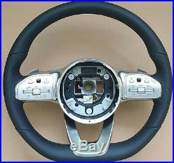 Mercedes Benz A C E CLS G W177 W213 W238 W257 flat bottom Steering Wheel for RHD
