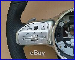 Mercedes Benz A C E CLS G W177 W213 W238 W257 flat bottom Steering Wheel for RHD