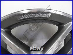Mercedes E Class S212 W212 18 8,5j Genuine Amg Grey Front Alloy Wheel