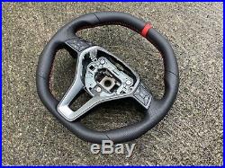 Mercedes Glk X204 W204 W212 Se Flat Top&bottom Custom Made Steering Wheel