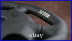 Mercedes W211 E55AMG custom steering wheel metal paddles flat bottom Leather SRS