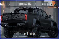 Mercedes X Class ABS Matte Black Wheel Arch Trim Cover Fender Flares Body Kit