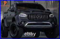 Mercedes X Class ABS Matte Black Wheel Arch Trim Cover Fender Flares Body Kit