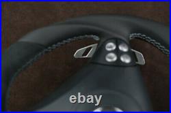Mercedes custom steering wheel flat bottom thick big paddles R171 W203 C AMG SLK
