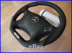 Mercedes flat bottom steering wheel W203 C class C32 C55 AMG C200 C220 C240 C270