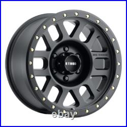 Method MR309 Grid 17x8.5 0mm Offset 6x120 83mm CB Matte Black Wheel MR309785625