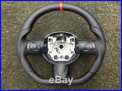 Mini Cooper Jcw S R56 3 R57 R55 New Flat Bottom Custom Made Steering Wheel
