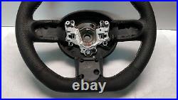 Mini Cooper Steering Wheel Flat Alcantara Jcw Custom R50 R52 R53 White Stitch