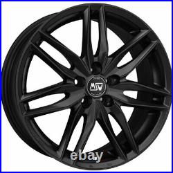 Msw 24 Matt Black Alloy Wheel 18x8 Et35 5x112