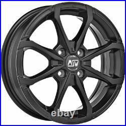 Msw X4 Matt Black Alloy Wheel 15x5 Et32 4x100