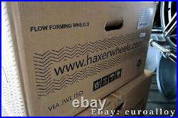 New 18 inch 5x120 HAXER HX022 rims BMW E46 E90 CONCAVE Wheels Black BBS